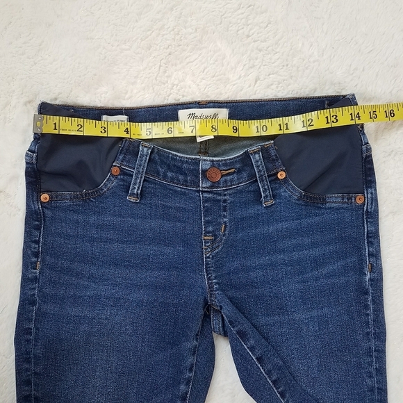 Madewell Maternity Side-Panel Skinny Jeans in Wendover - Picture 6 of 13